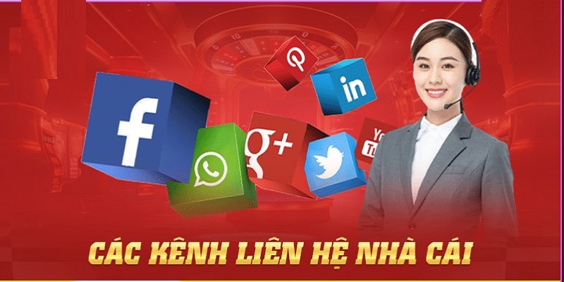 Liên hệ ok365 thông qua mạng xã hội khá đơn giản